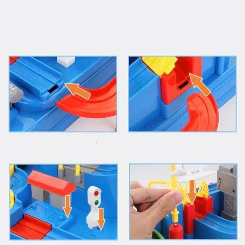 Interactieve Autobaan Speelset voor Kinderen – Verkeersspel - KidsKorner