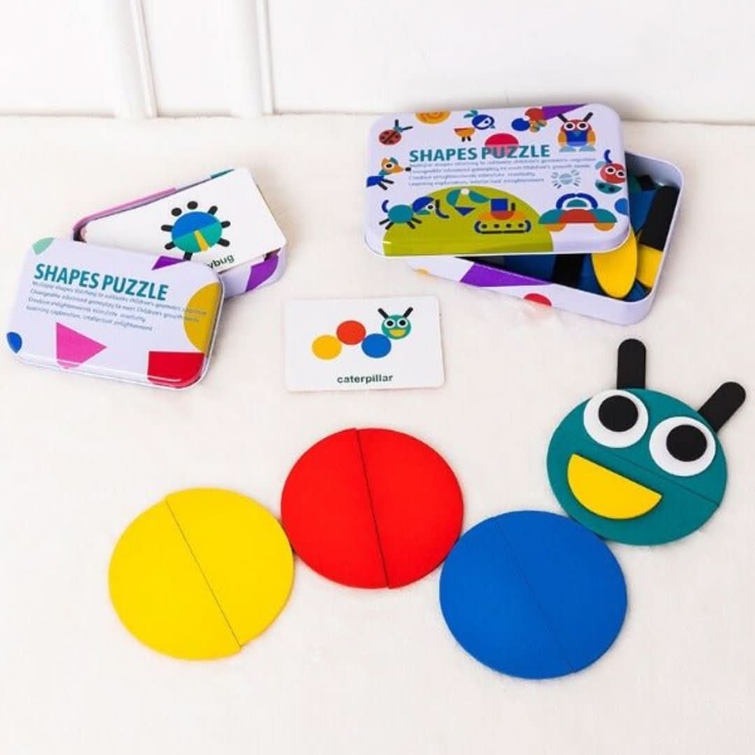 Montessori Educatieve Puzzelbox - 3 Tot 6 Jaar - KidsKorner