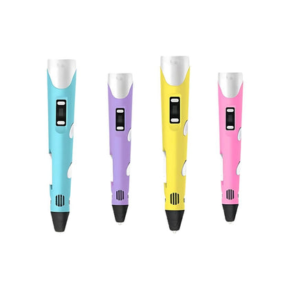 3D Pen Voor Kinderen | PLA Filament Instelbare Temperatuur Met 3m USB Kabel | 8+ Jaar - KidsKorner