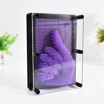 3D Pin Art Afdrukbord - Creatief Sensorisch Speelgoed - KidsKorner