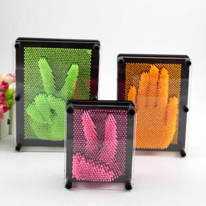 3D Pin Art Afdrukbord - Creatief Sensorisch Speelgoed - KidsKorner