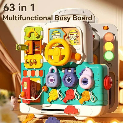 Activiteitenbord Met Geluid - Busy Board Montessori - KidsKorner