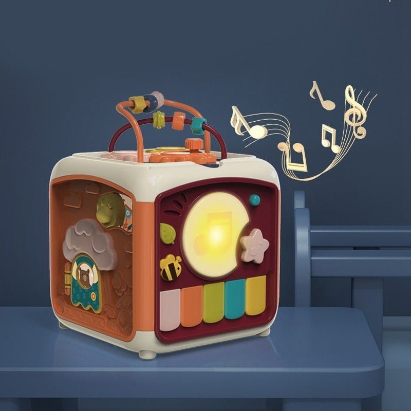 ActivityCube Montessori Speelgoed - 7 - in - 1 Educatieve Kubus - KidsKorner