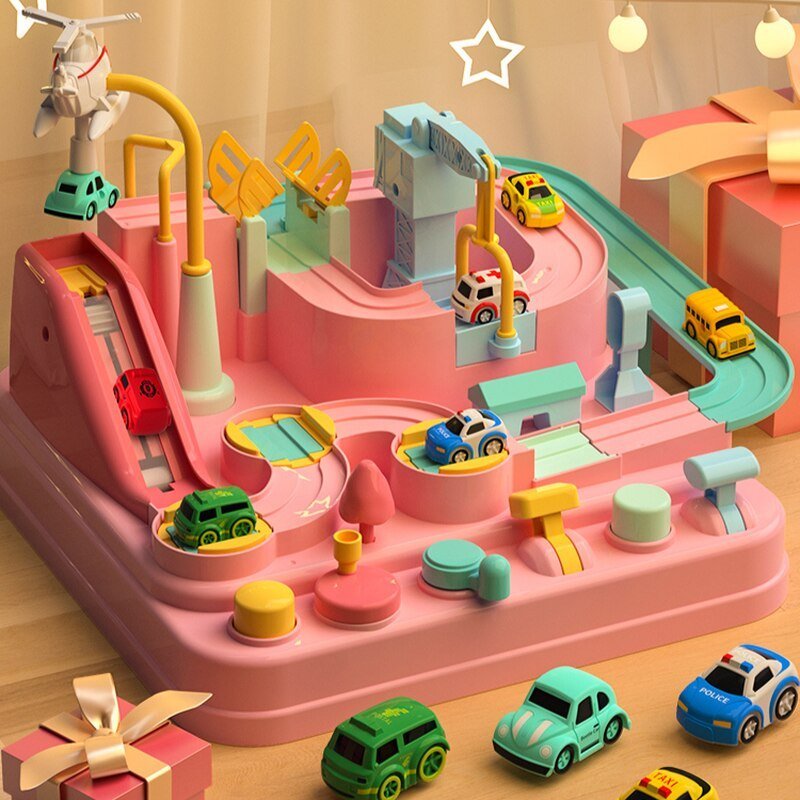 AdventureTrack Montessori Circuit - Educatief Speelcircuit voor Kinderen - KidsKorner