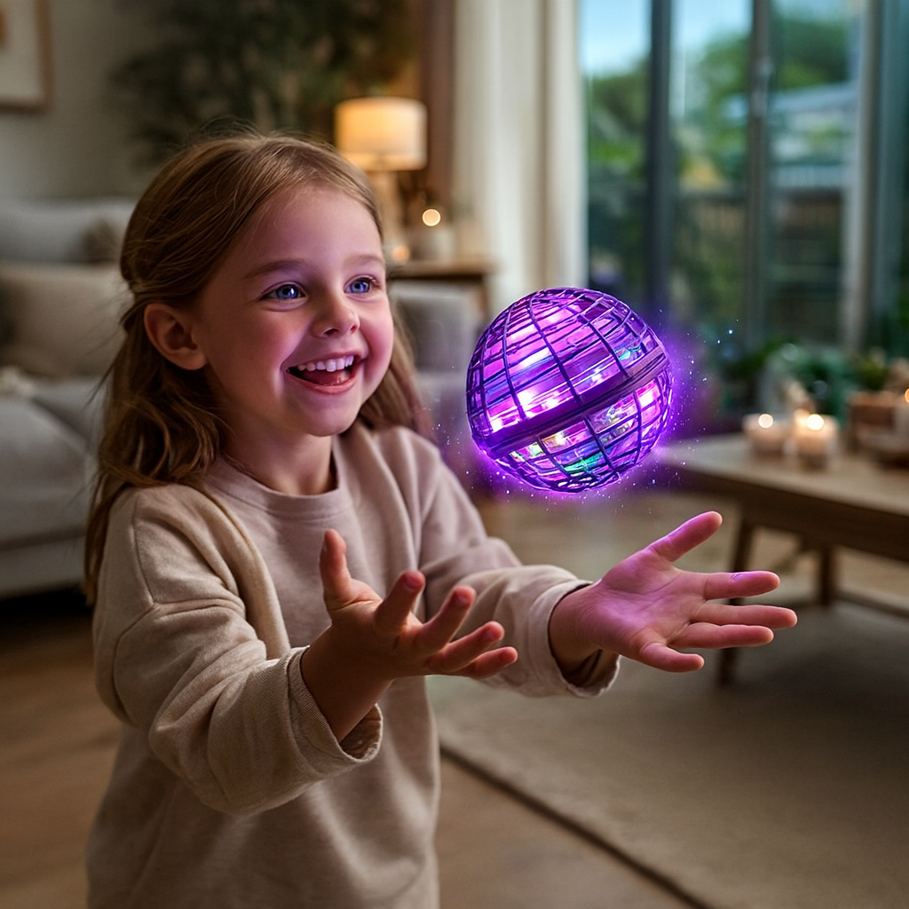 AeroLumo Vliegende Bal - Hoverbal Met Led - KidsKorner