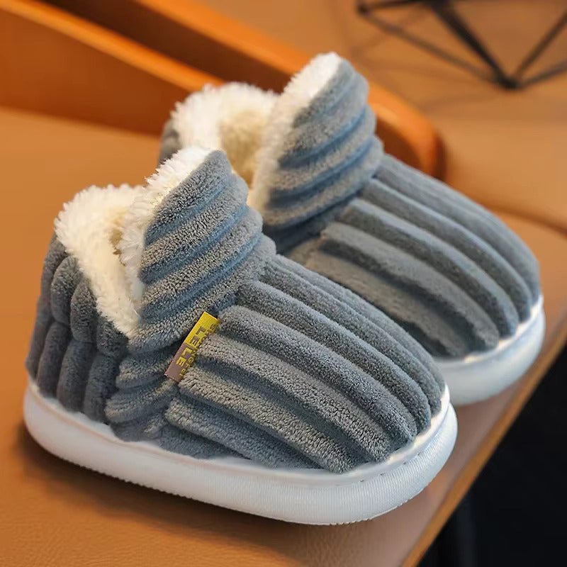 Antislip Pluche Babyslofjes – Warme Huissloffen Binnen - KidsKorner