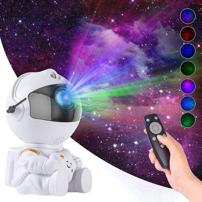 Astronaut Sterrenprojector Nachtlamp Met Afstandsbediening - KidsKorner