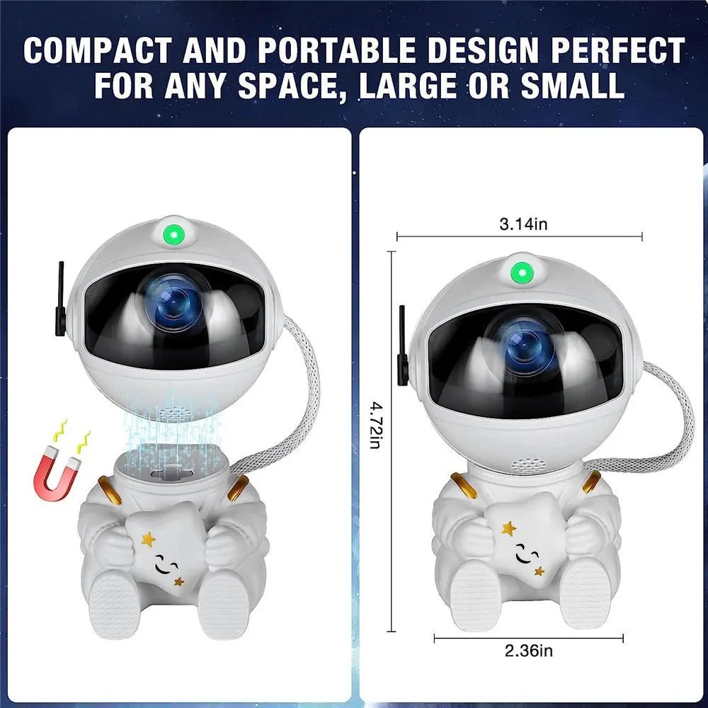 Astronaut Sterrenprojector Nachtlamp Met Afstandsbediening - KidsKorner