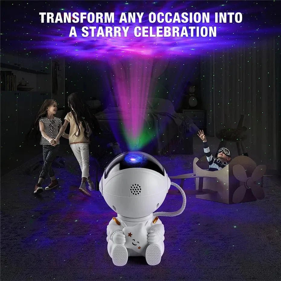 Astronaut Sterrenprojector Nachtlamp Met Afstandsbediening - KidsKorner