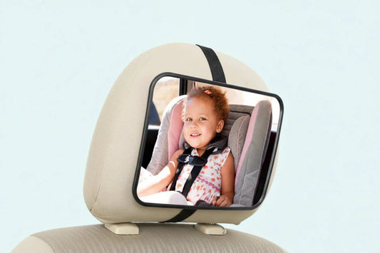 Autospiegel Baby Hoofdsteun – Achterbank Spiegel Universeel - KidsKorner