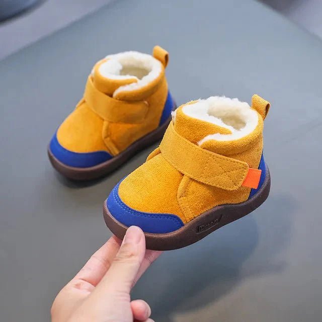 Baby Winterlaarsjes - Babyslofjes Gevoerd - 0 Tot 18 Maanden - KidsKorner