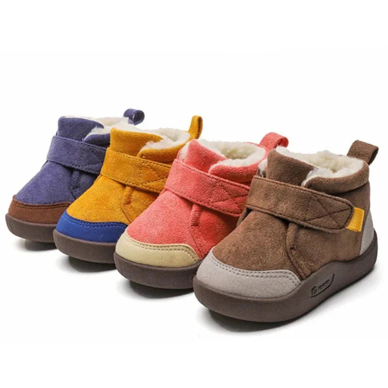 Baby Winterlaarsjes - Babyslofjes Gevoerd - 0 Tot 18 Maanden - KidsKorner