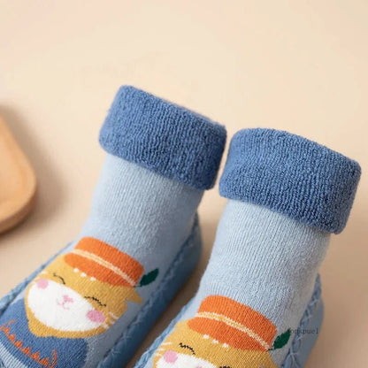 Babyslofjes Antislip Met Zachte Zool – Sok Schoentjes Roze - KidsKorner