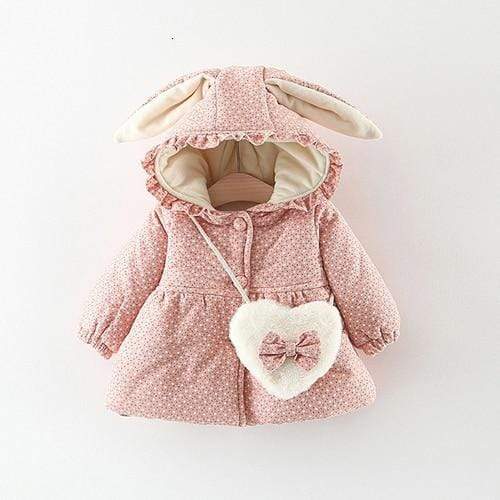 BloemBunnyra Baby Meisjes Jas - Winterjasje - KidsKorner