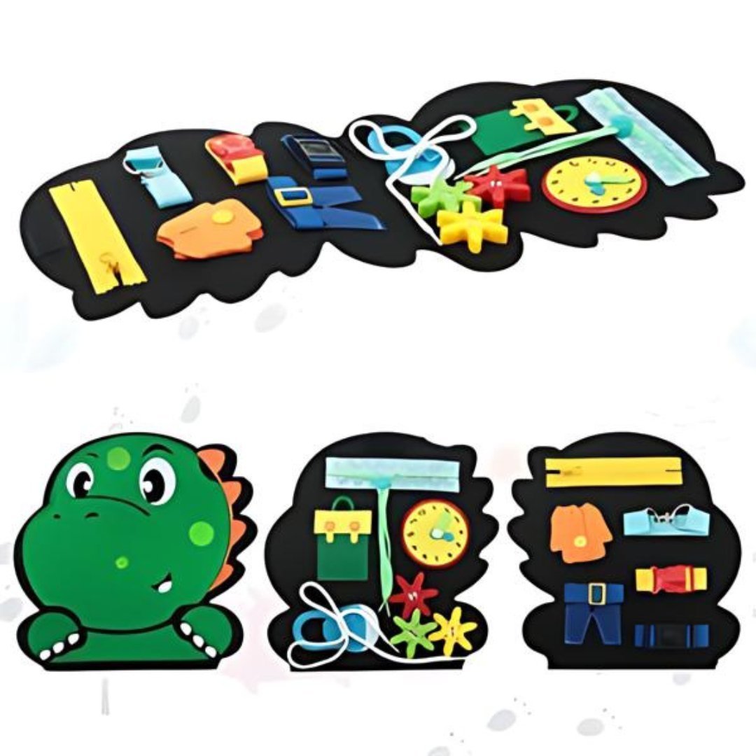 BusyLino Montessori Busy Board - Activiteitenboek Peuters - KidsKorner
