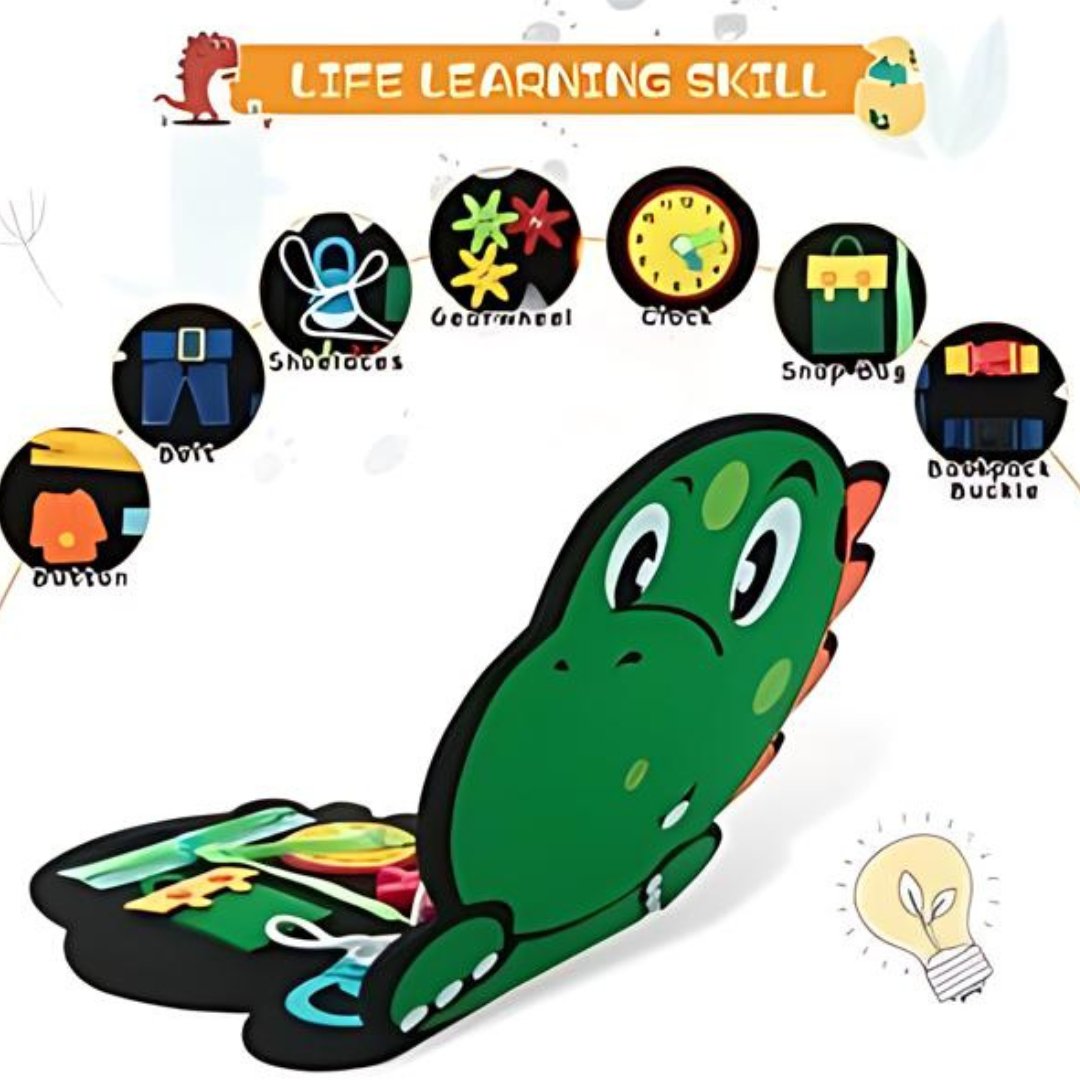 BusyLino Montessori Busy Board - Activiteitenboek Peuters - KidsKorner