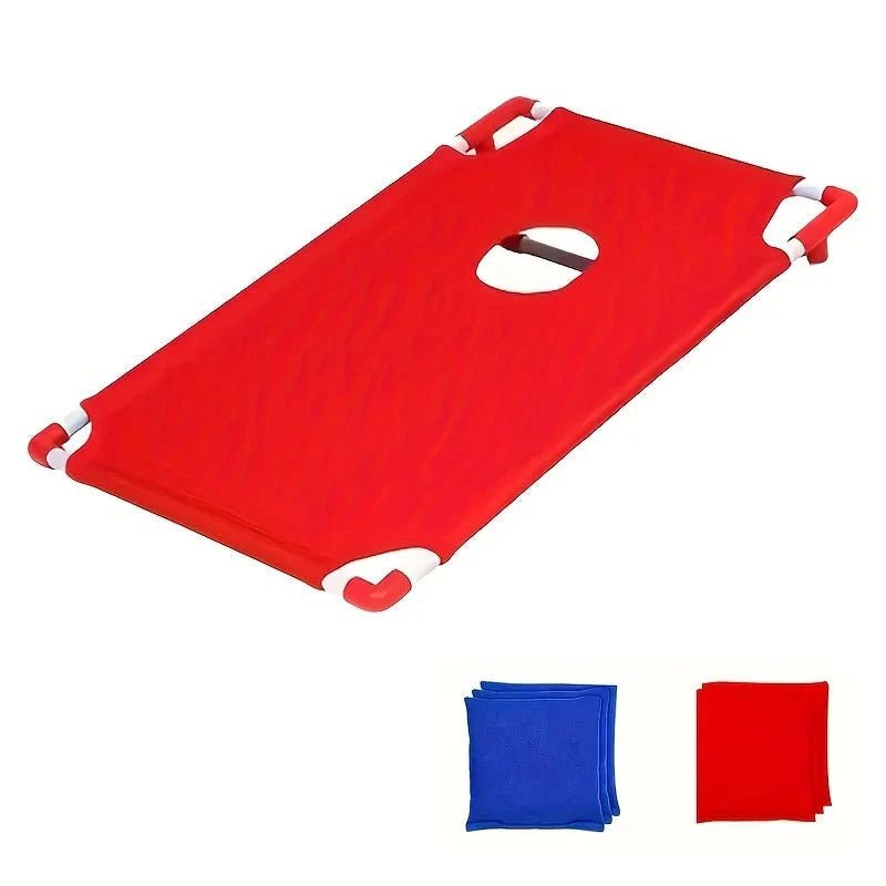 Cornhole Zakgooispel Set | Inklapbaar Met 6 Zakjes - KidsKorner