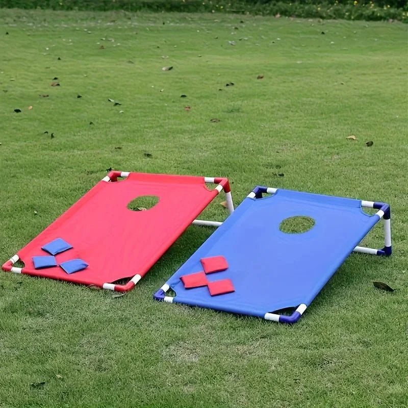 Cornhole Zakgooispel Set | Inklapbaar Met 6 Zakjes - KidsKorner