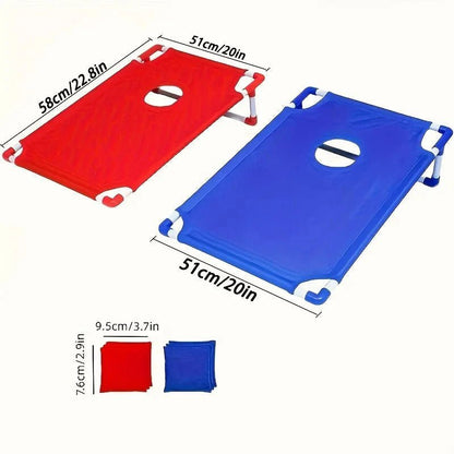 Cornhole Zakgooispel Set | Inklapbaar Met 6 Zakjes - KidsKorner