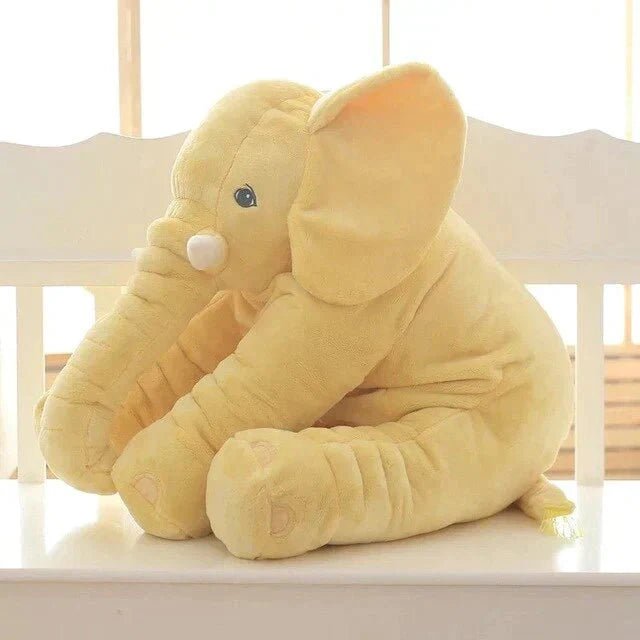 Cuddlephant Knuffel Olifant Kussen - Zacht Baby Kussen - Babycadeau en Slaaphulp - KidsKorner