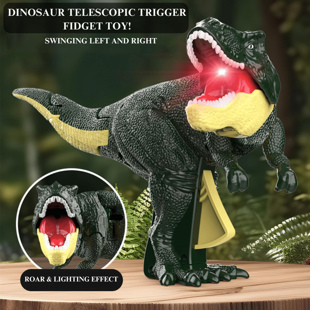 Dino Lichtspeelgoed | Kunststof, Lichteffecten En Beweegbare Bek - KidsKorner
