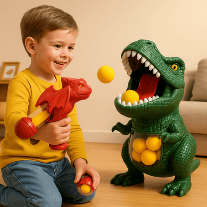 Dino Schietspel - Ballenschieter - KidsKorner