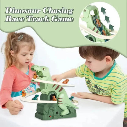 DinoRit Glijbaan Speelset - Dinosaurus Achtbaan - KidsKorner
