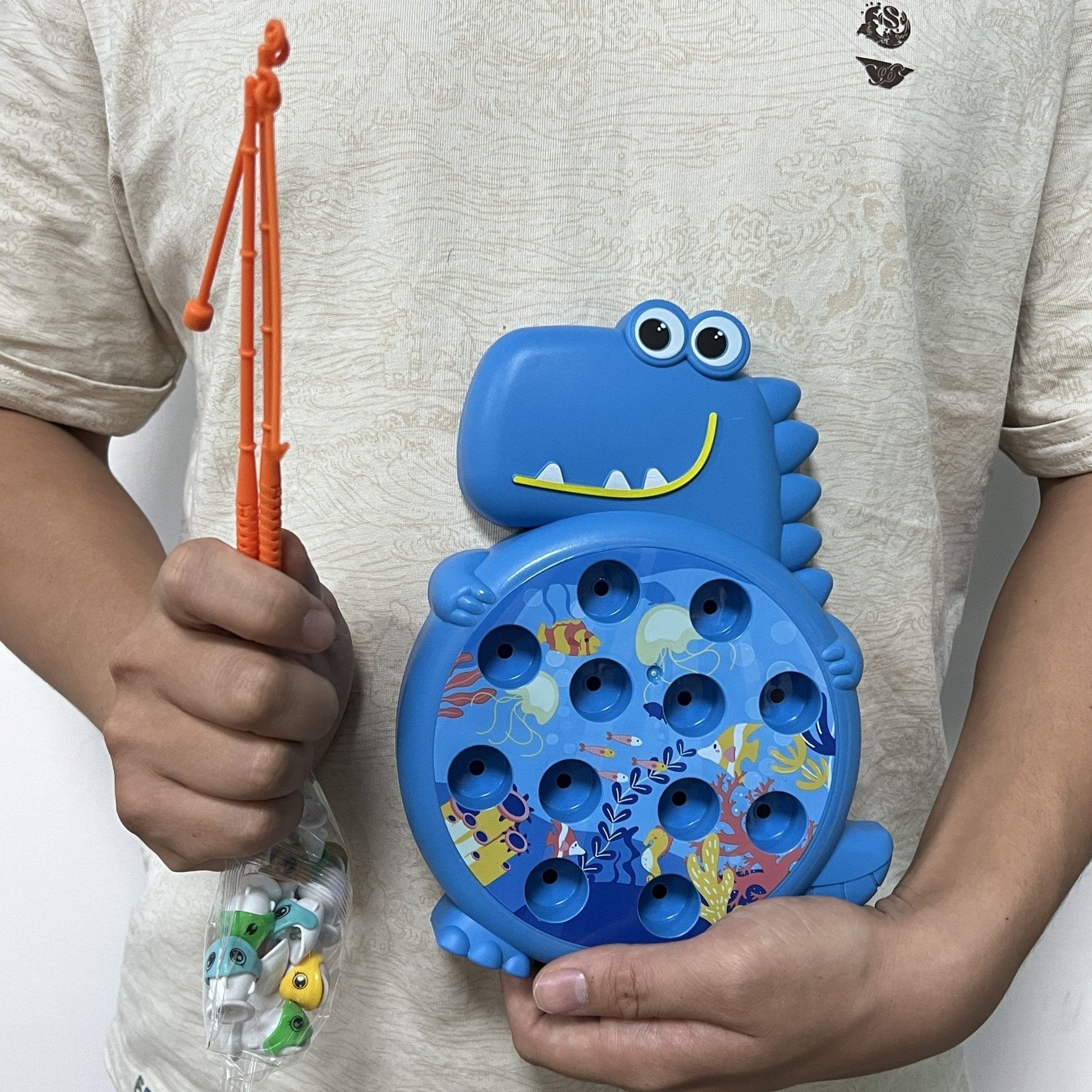 Dinosaurus Visspel - Leuk Educatief Speelgoed voor Kinderen - KidsKorner