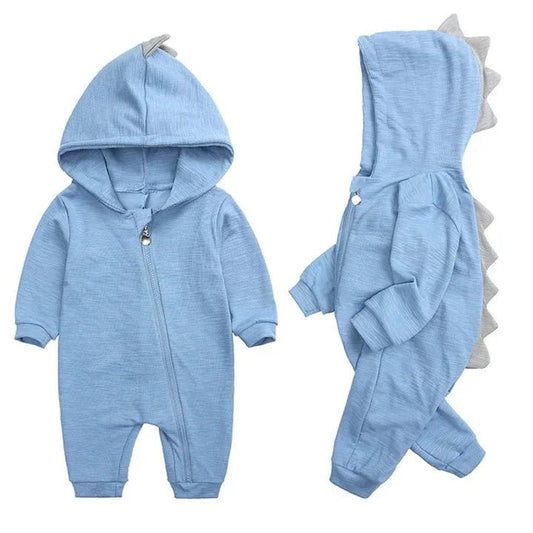 Dinosoft Baby Onesie - Warme en Zachte Dino Romper voor Baby's (0 - 18 maanden) - KidsKorner