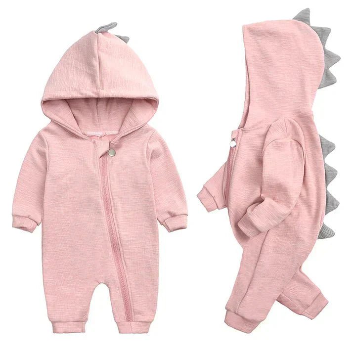 Dinosoft Baby Onesie - Warme en Zachte Dino Romper voor Baby's (0 - 18 maanden) - KidsKorner