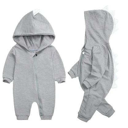 Dinosoft Baby Onesie - Warme en Zachte Dino Romper voor Baby's (0 - 18 maanden) - KidsKorner