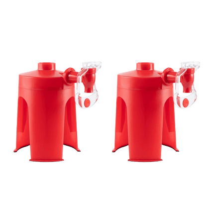 Drankdispenser Met Tapkraan | Drukknop Fleshouder Voor Frisdrank - KidsKorner