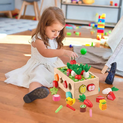 Dreambabies | Houten Speelgoed met Magnetische Functie voor Educatief Spelen | Geschikt voor Kinderen 1 - 3 Jaar - KidsKorner
