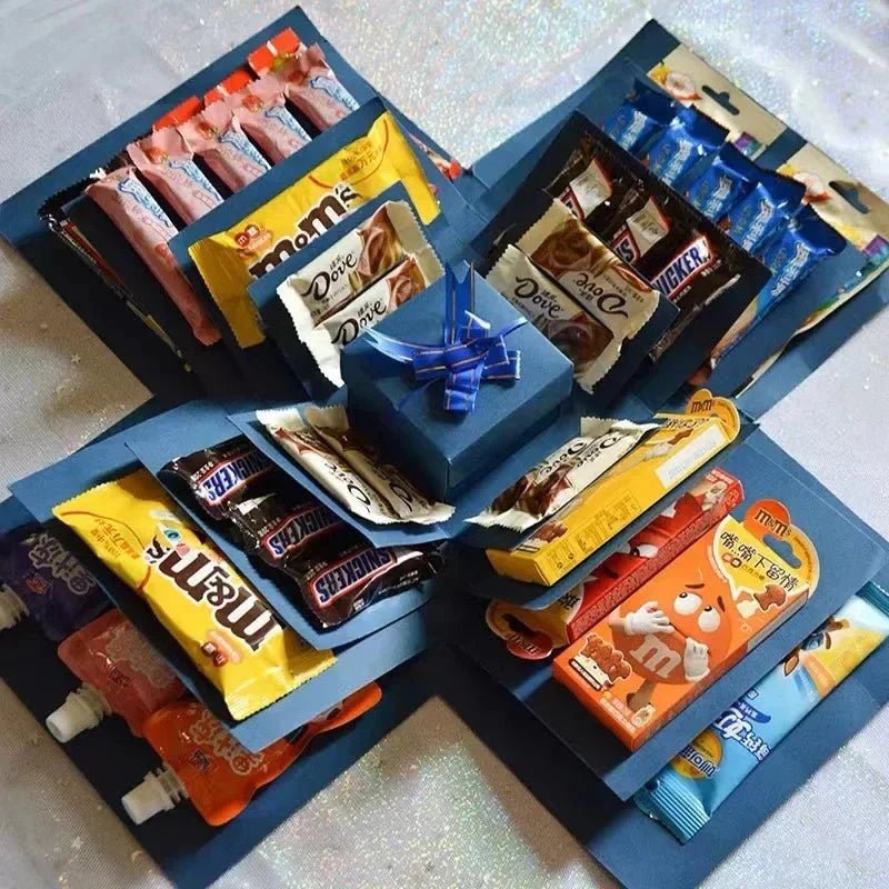 Explosie Cadeaudoos Knutselset | Uitklapbare Verrassingsdoos Voor Kinderen - KidsKorner