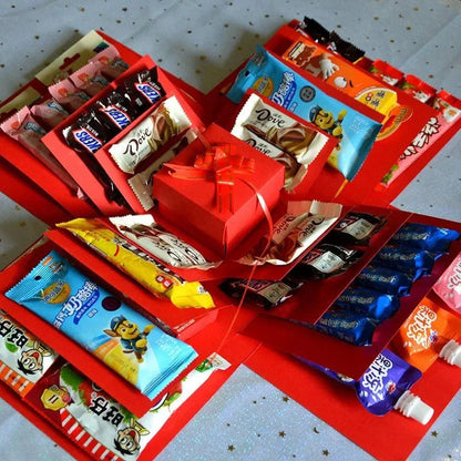 Explosie Cadeaudoos Knutselset | Uitklapbare Verrassingsdoos Voor Kinderen - KidsKorner