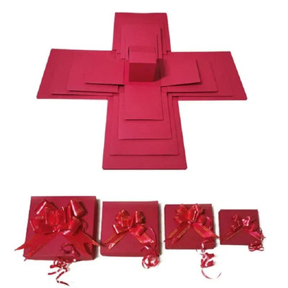Explosie Cadeaudoos Knutselset | Uitklapbare Verrassingsdoos Voor Kinderen - KidsKorner