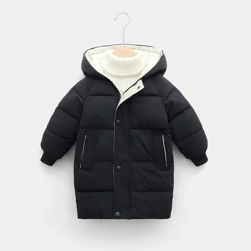 Gewatteerde Kinder Winterparka Met Capuchon - KidsKorner