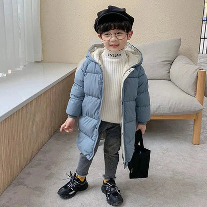 Gewatteerde Kinder Winterparka Met Capuchon - KidsKorner