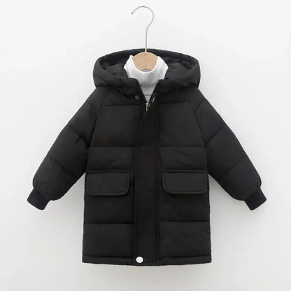 Gewatteerde Kinder Winterparka Met Capuchon - KidsKorner