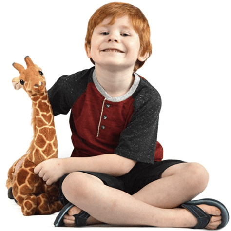Grote Giraf Knuffel Zacht Pluche Knuffeldier Voor Kinderen - KidsKorner