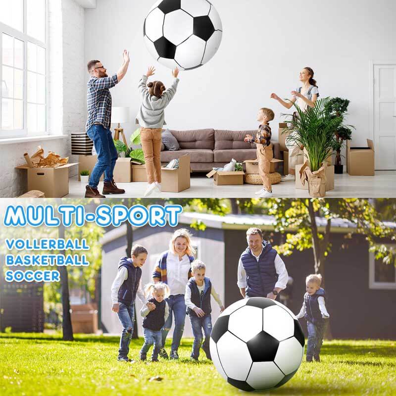 Grote Opblaasbare Voetbal - Reuzenbal Voor Kinderen - KidsKorner