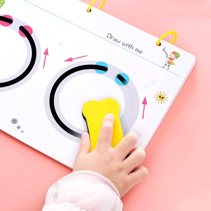Herbruikbaar Oefenboek Schrijven - Letters En Cijfers - Kinderen - KidsKorner
