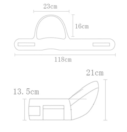 Heupdrager Met Heupzitje Voor Baby En Peuter – 20 kg - KidsKorner