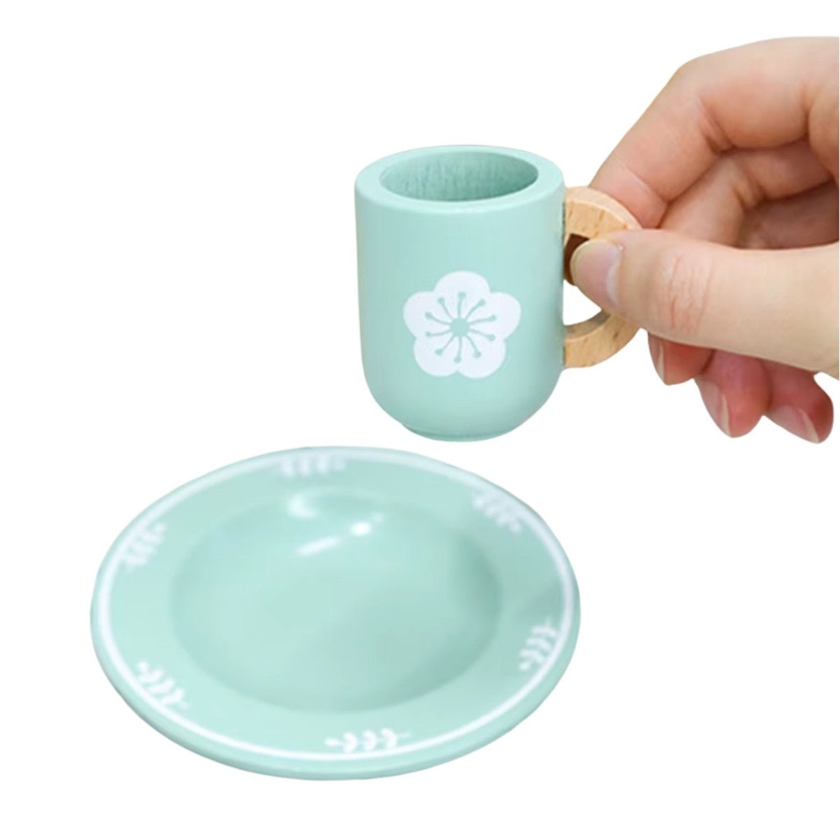 Houten Speelkeuken Accessoires Set 22 - Delig Speelservies Voor Kinderen - KidsKorner