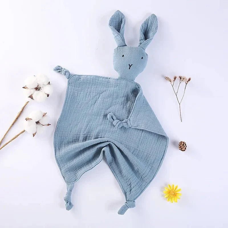 Katoenen Baby Knuffeldoekje Met Oortjes - KidsKorner