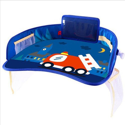 Kinder Autostoel Reistafel Met Opbergvakken - KidsKorner