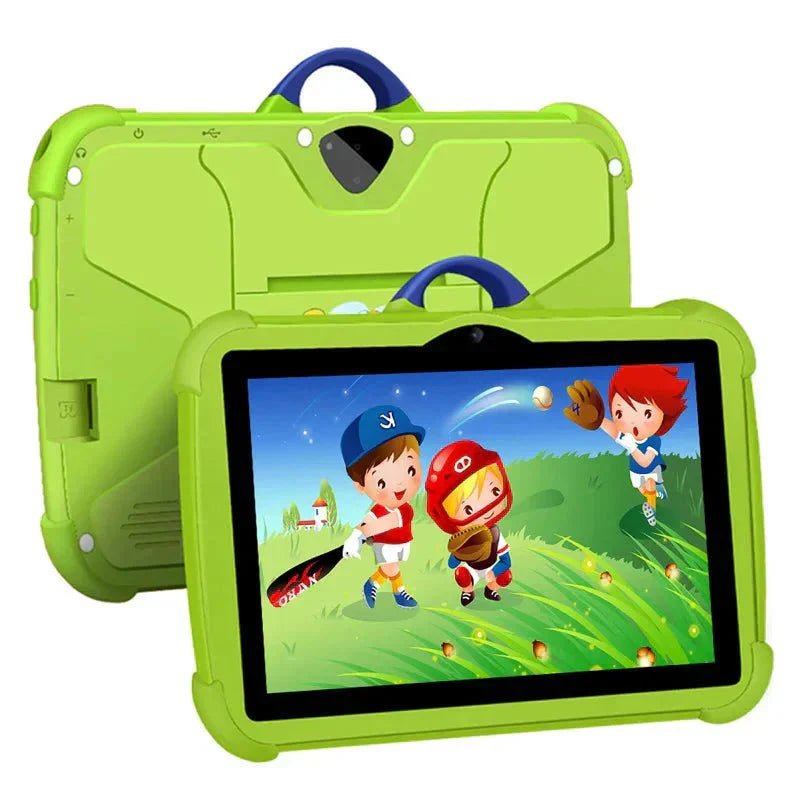 Kindertablet 7 Inch Android 64GB | Beschermhoes Met Handgreep 3–12 Jaar - KidsKorner