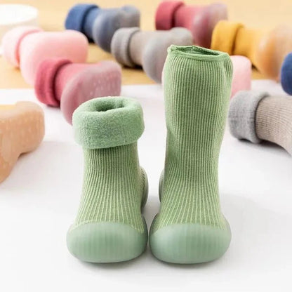 KleineStap Antislip Babyschoentjes - Warm Baby Slofjes - KidsKorner