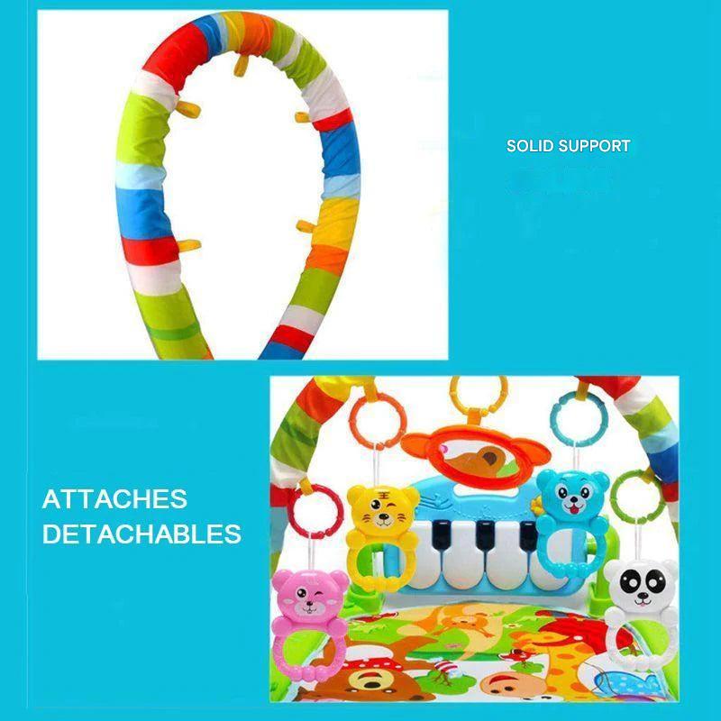 Kleintoon Muzikale Babyspeelmat - Babygym Speelkleed - KidsKorner