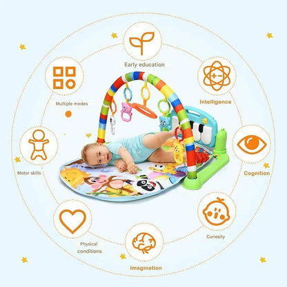 Kleintoon Muzikale Babyspeelmat - Babygym Speelkleed - KidsKorner
